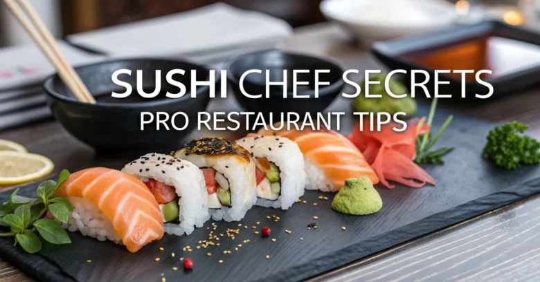 Sushi Chef Secrets: Pro Restaurant Tips