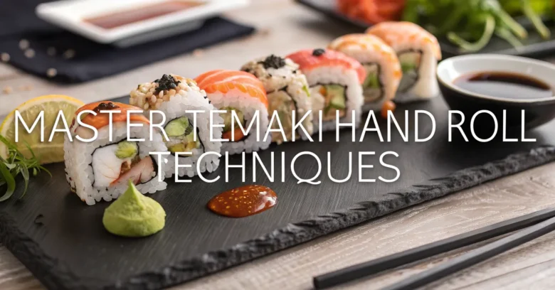 Master Temaki Hand Roll Techniques