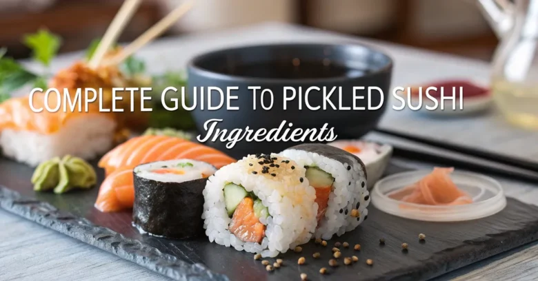 Complete Guide to Pickled Sushi Ingredients