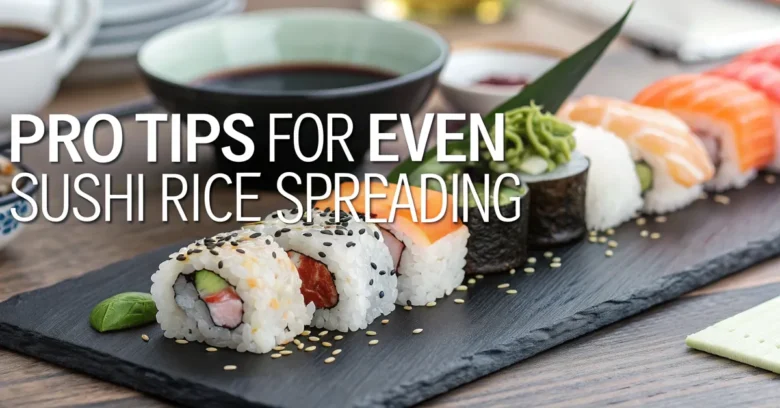 Pro Tips for Even Sushi Rice Spreading