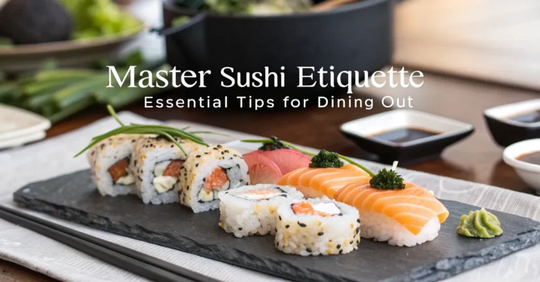 Master Sushi Etiquette: Essential Tips for Dining Out