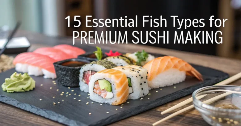 15 Essential Fish Types for Premium Sushi Making