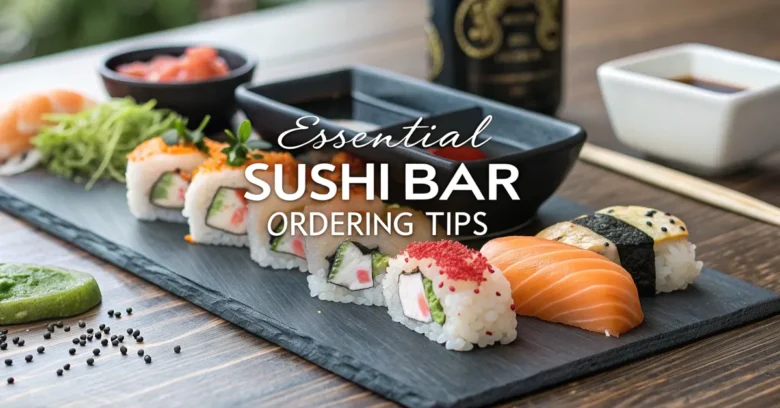 Essential Sushi Bar Ordering Tips