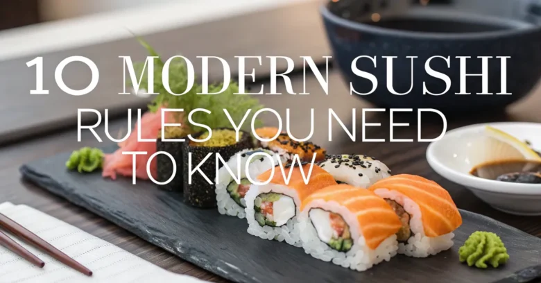 10 Modern Sushi Rules You Need to Know